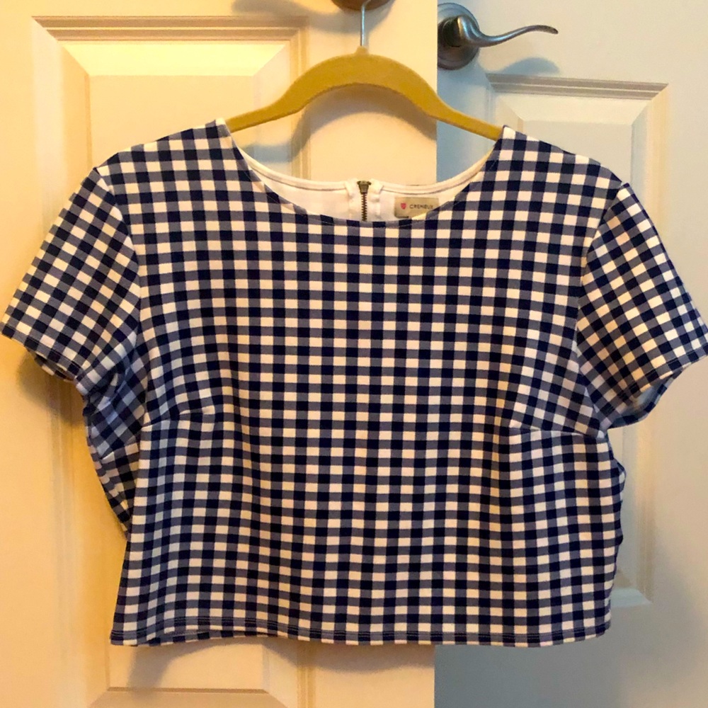 Cropped Cremieux Top